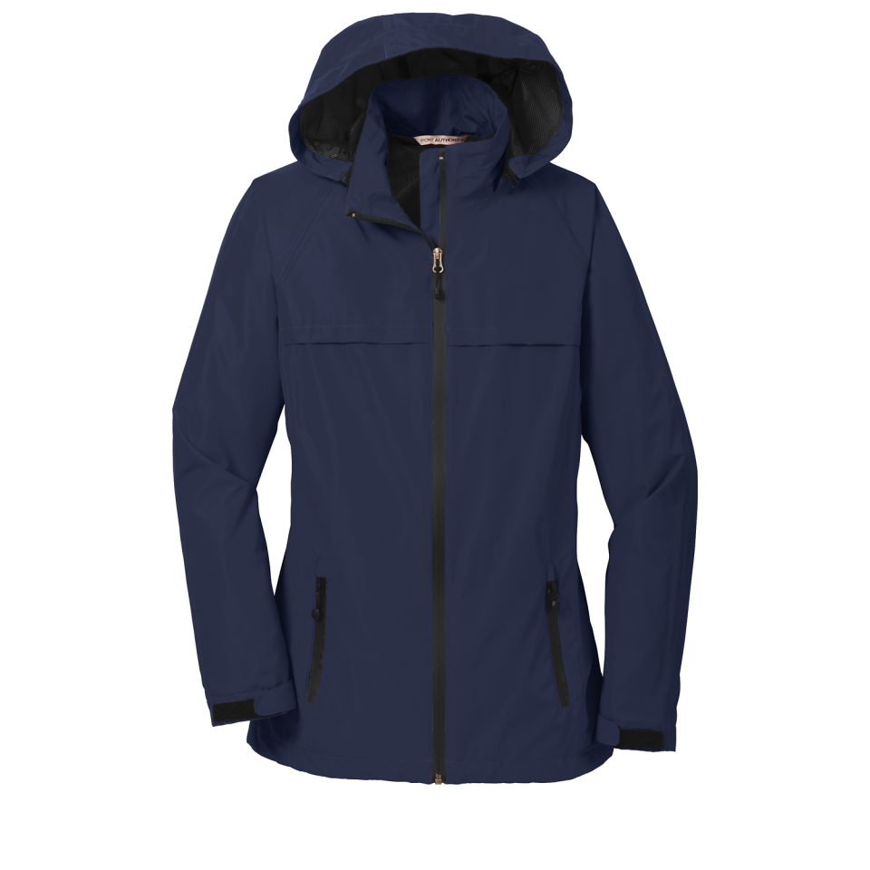 Ladies Hooded Waterproof Jacket Hands On Originals